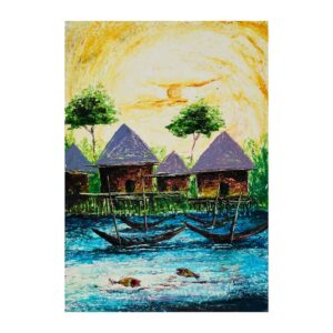Adeforigi Lateef Ife - Untitled 7 - (28.5cm x 41cm)