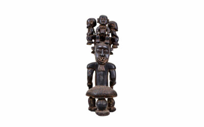 Yoruba Shango Staff