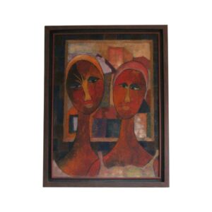 Oyelami Muraina - Friends - (1100mm x 800mm)