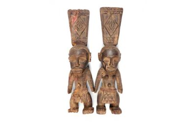 Yoruba Male And Female Figures